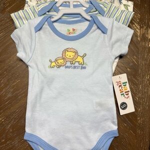 Baby Gear Light Blue Lion Bodysuit